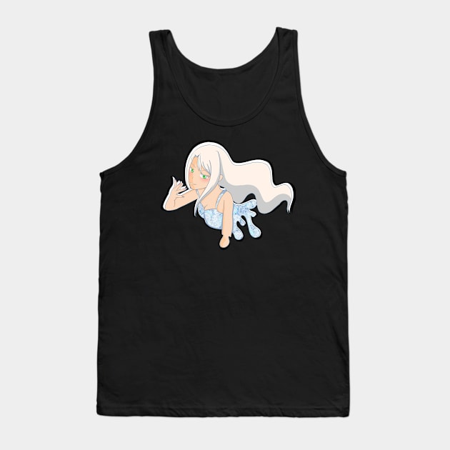 Melting Ghost Tank Top by Chibisama